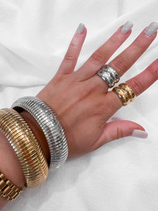 Double Row Ring (Silver)
