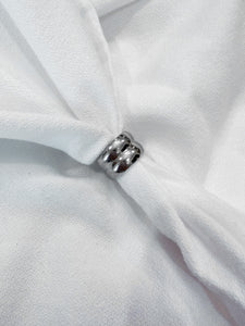 Double Row Ring (Silver)