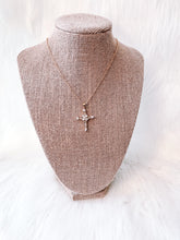 Load image into Gallery viewer, Clear Stone Cross
