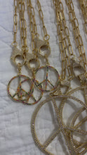 Load and play video in Gallery viewer, Gold Peace Sign
